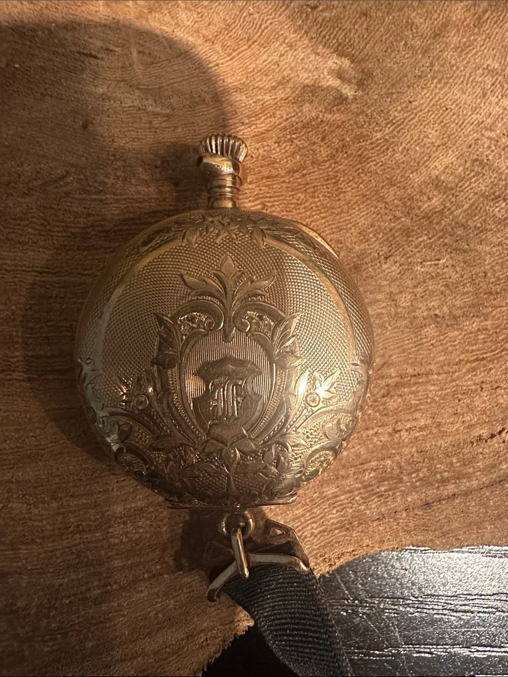 Gold pocket watch From the 1800s